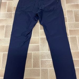 Nike Mens Slim Fit 6 Pocket Navy Blue Golf Pants Size 34x34
